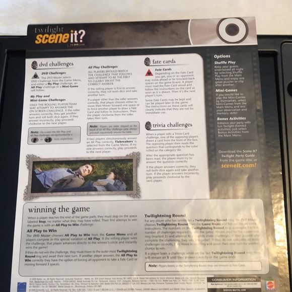 TWILIGHT SCENE IT THE DVD GAME - Picture 5 of 10